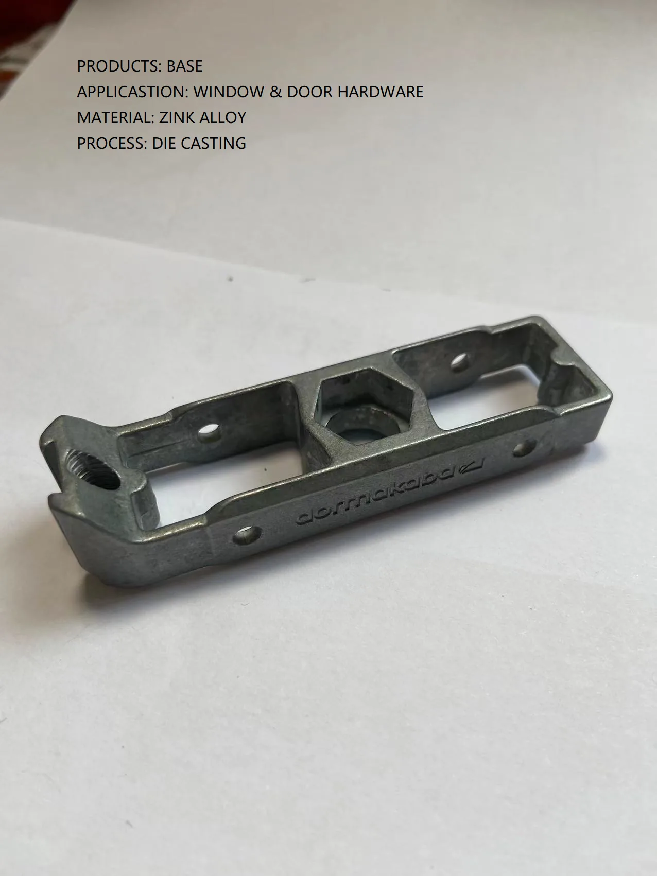 Die Casting for Consumer Products & Hardware - Component Detail Image