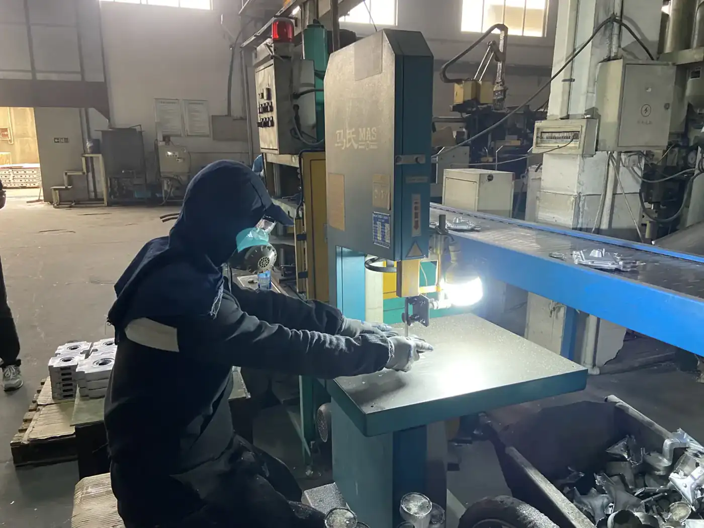 Heat Treatment for Aluminum Die Castings - Process Workflow Photo
