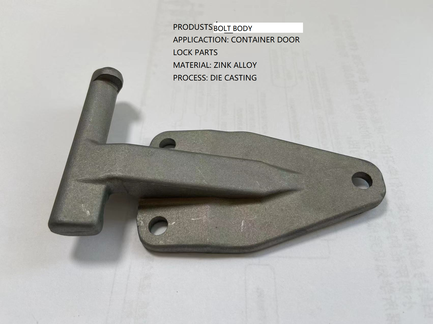 Bolt Body -Container & Lock Parts